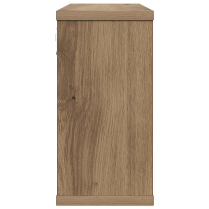 Floating Shelves 2 pcs Artisan Oak 80 x 15 x 30 cm