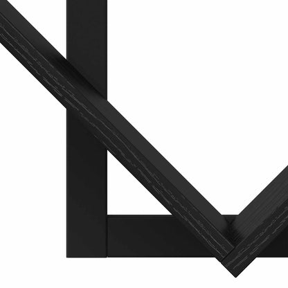 Wall Floating Shelf Black Oak 43 x 15 x 47 cm Engineered Wood