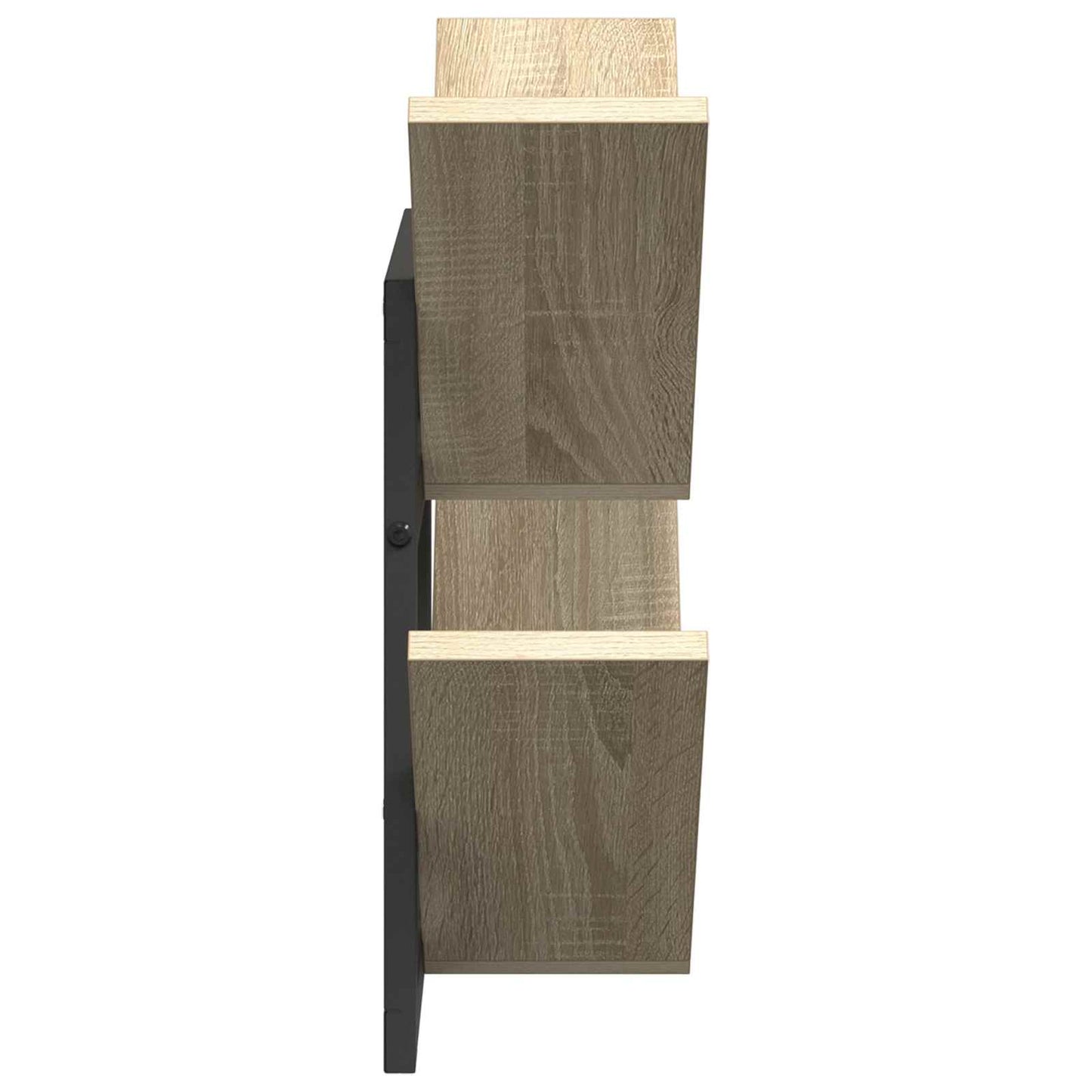 Wall Floating Shelf Sonoma Oak 43 x 15 x 47 cm Engineered Wood