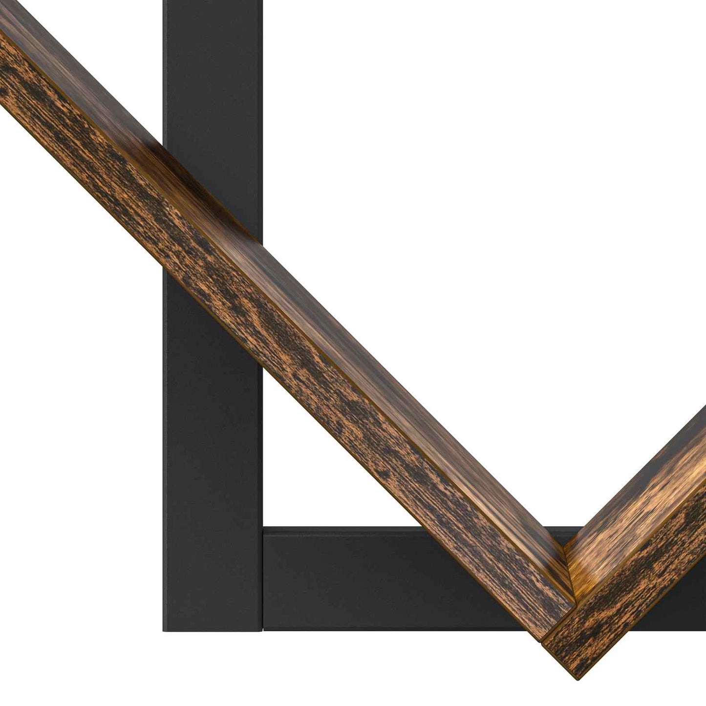 Wall Floating Shelf 2 pcs Smoked Oak 43 x 15 x 47 cm
