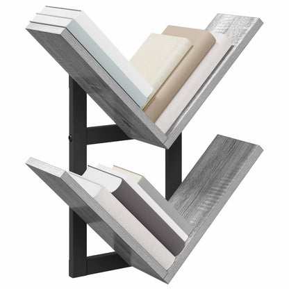 Wall Floating Shelf Grey Sonoma 43 x 15 x 47 cm Engineered Wood