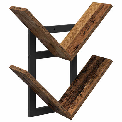 Wall Floating Shelf Old Wood 43 x 15 x 47 cm Engineered Wood