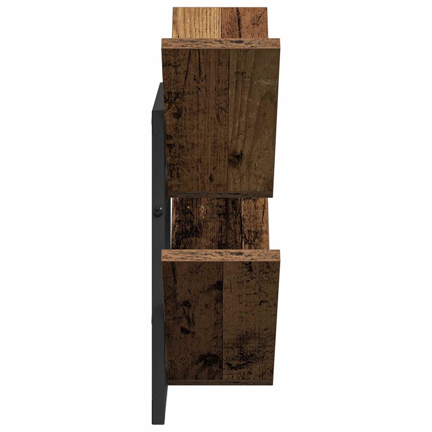 Wall Floating Shelf Old Wood 43 x 15 x 47 cm Engineered Wood