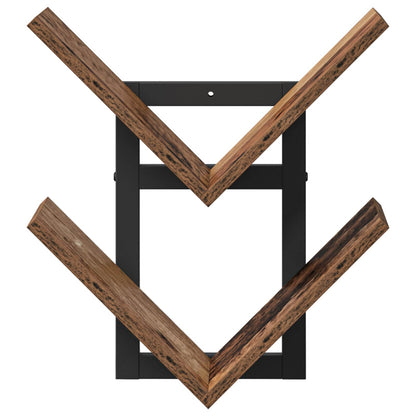 Wall Floating Shelf 2 pcs Old Wood 43 x 15 x 47 cm