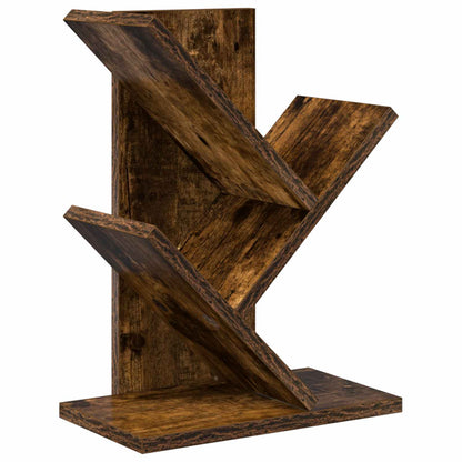 Tree Bookshelf 3-Tier 30 x 18 x 40 cm Engineered Wood