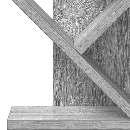 Tree Bookshelf 3-Tier 30 x 18 x 40 cm Engineered Wood