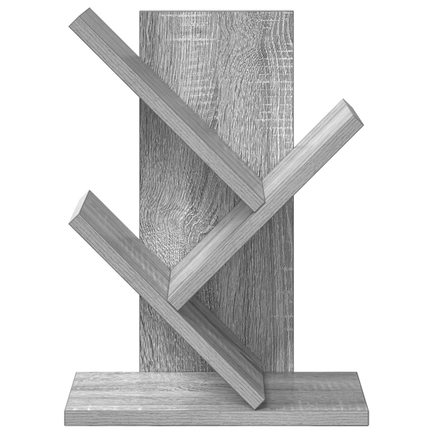 Tree Bookshelf 3-Tier 30 x 18 x 40 cm Engineered Wood