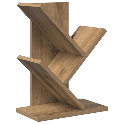 Tree Bookshelf 3-Tier 30 x 18 x 40 cm Engineered Wood