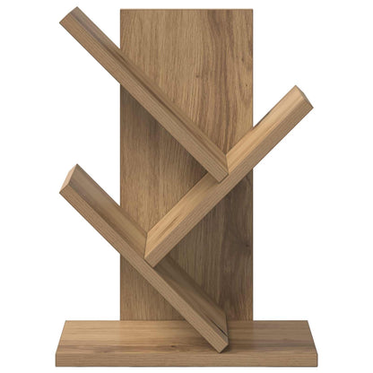 Tree Bookshelf 3-Tier 30 x 18 x 40 cm Engineered Wood