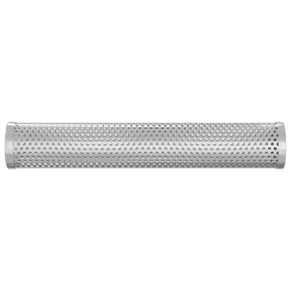 Smoker Tube 2 pcs Ø 5 x 30 cm Stainless Steel 304 Silver