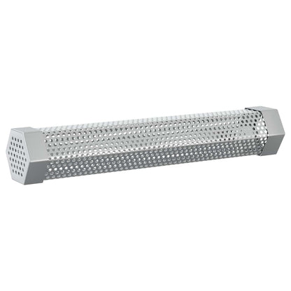 Smoker Tube 2 pcs 5 x 5 x 30 cm Stainless Steel 304 Silver
