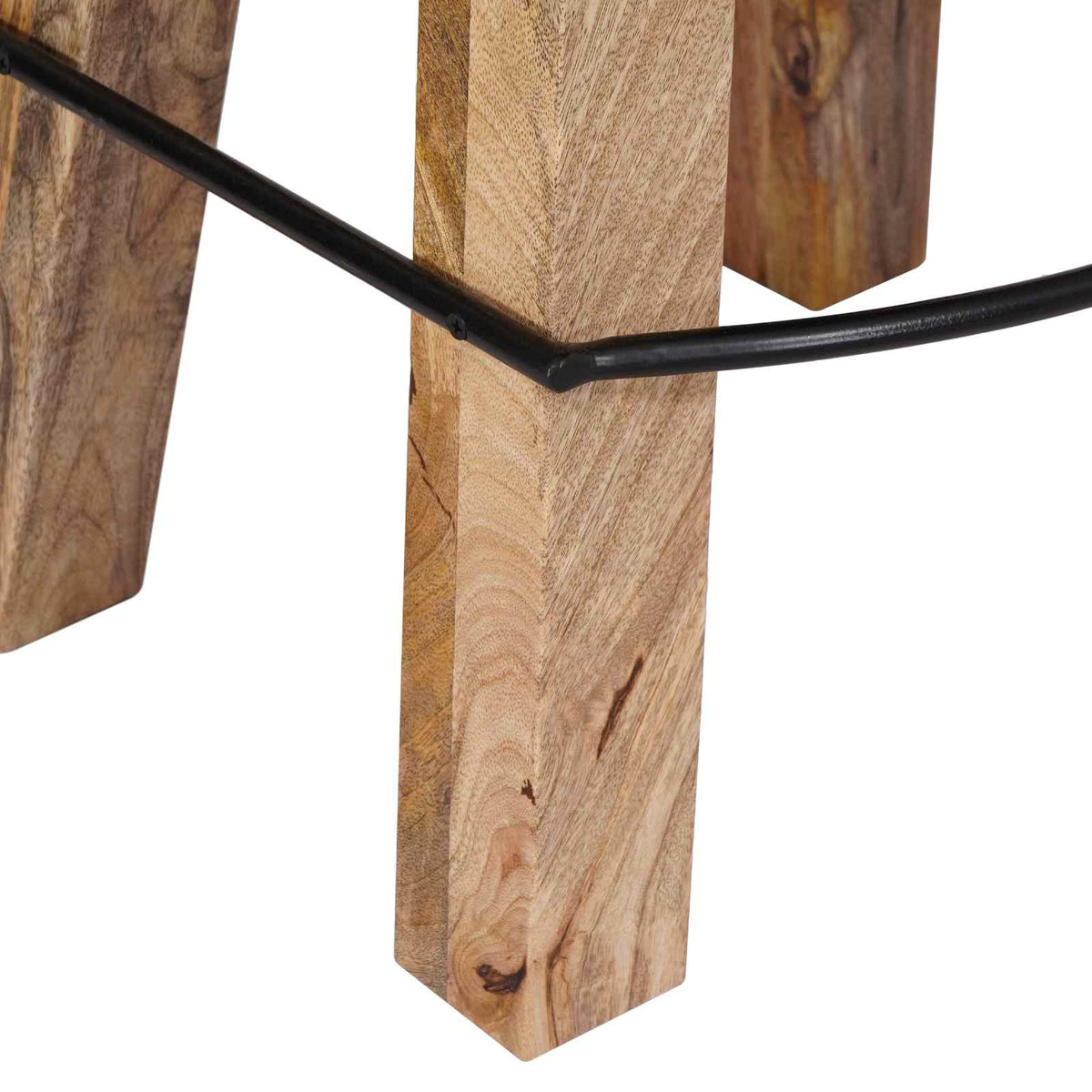 Bar Stool 2 pcs Brown and White 44 x 33 x 74 cm Real Leather