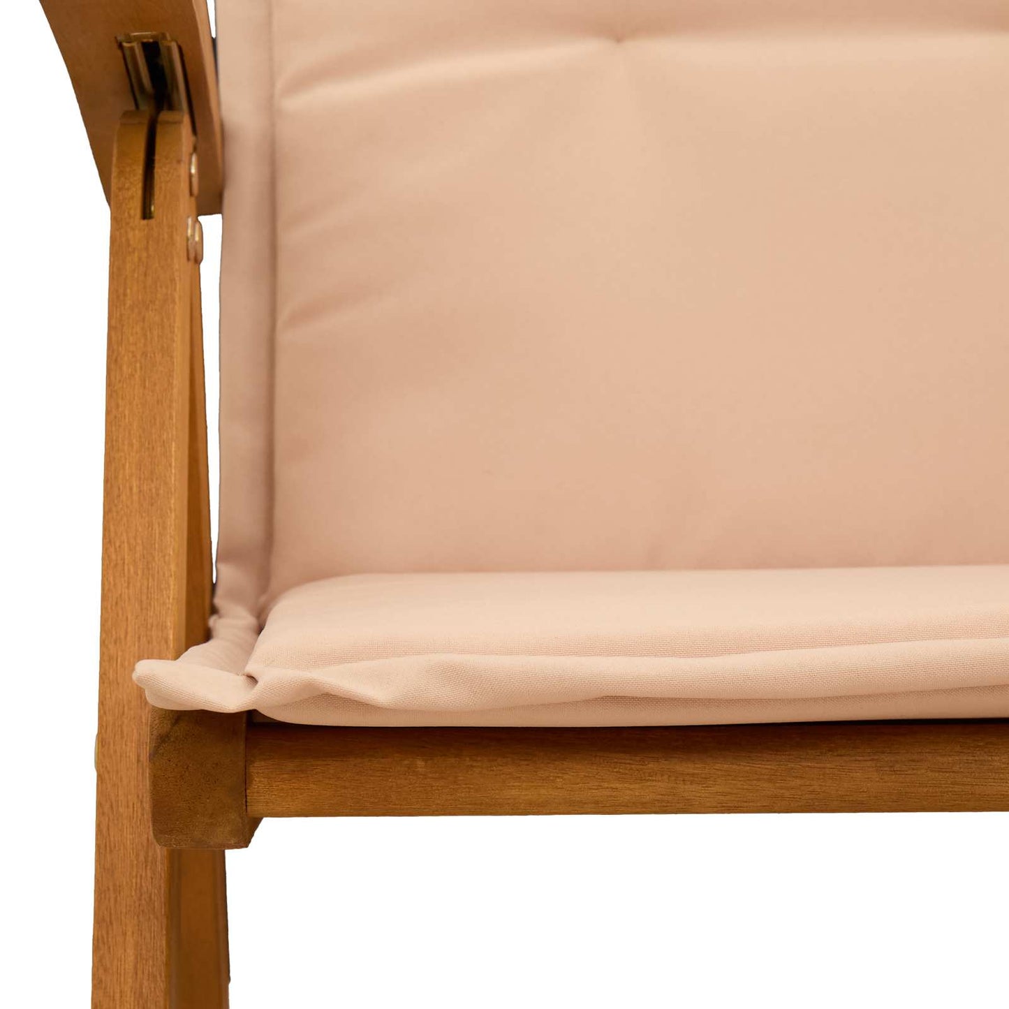 Reclining Garden Chairs 3 pcs Natural Solid Acacia Wood