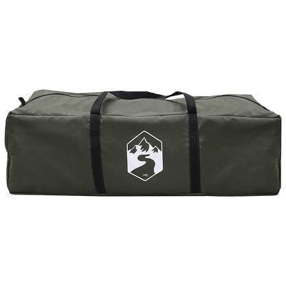 Family Tent with Rainfly Water-resistant 10-Person Army Green