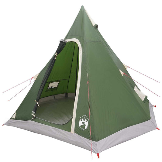 Tipi Tent Water-Resistant 3-Person Green