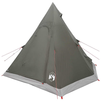 Tipi Tent Water-Resistant 3-Person Army Green