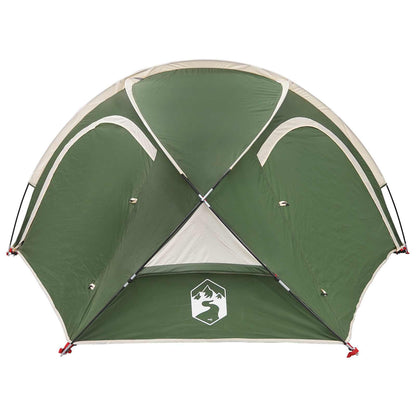 Trekking Tent with Rainfly Water-Resistant 2-Person Green