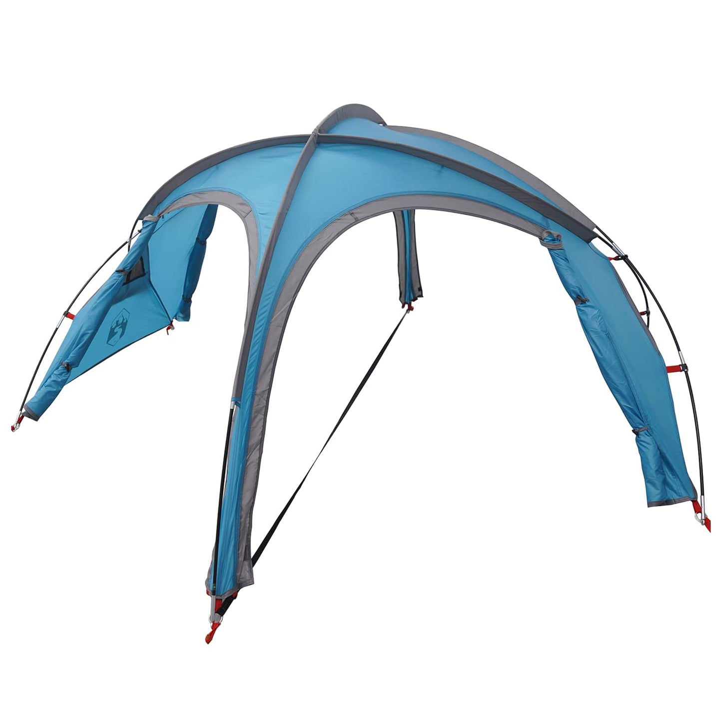 Trekking Tent with Rainfly Water-Resistant 2-Person Blue