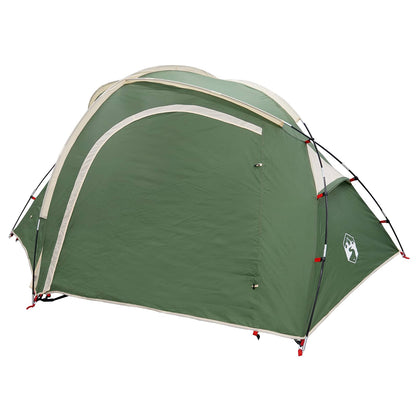 Trekking Tent with Rainfly Water-Resistant 3-Person Green