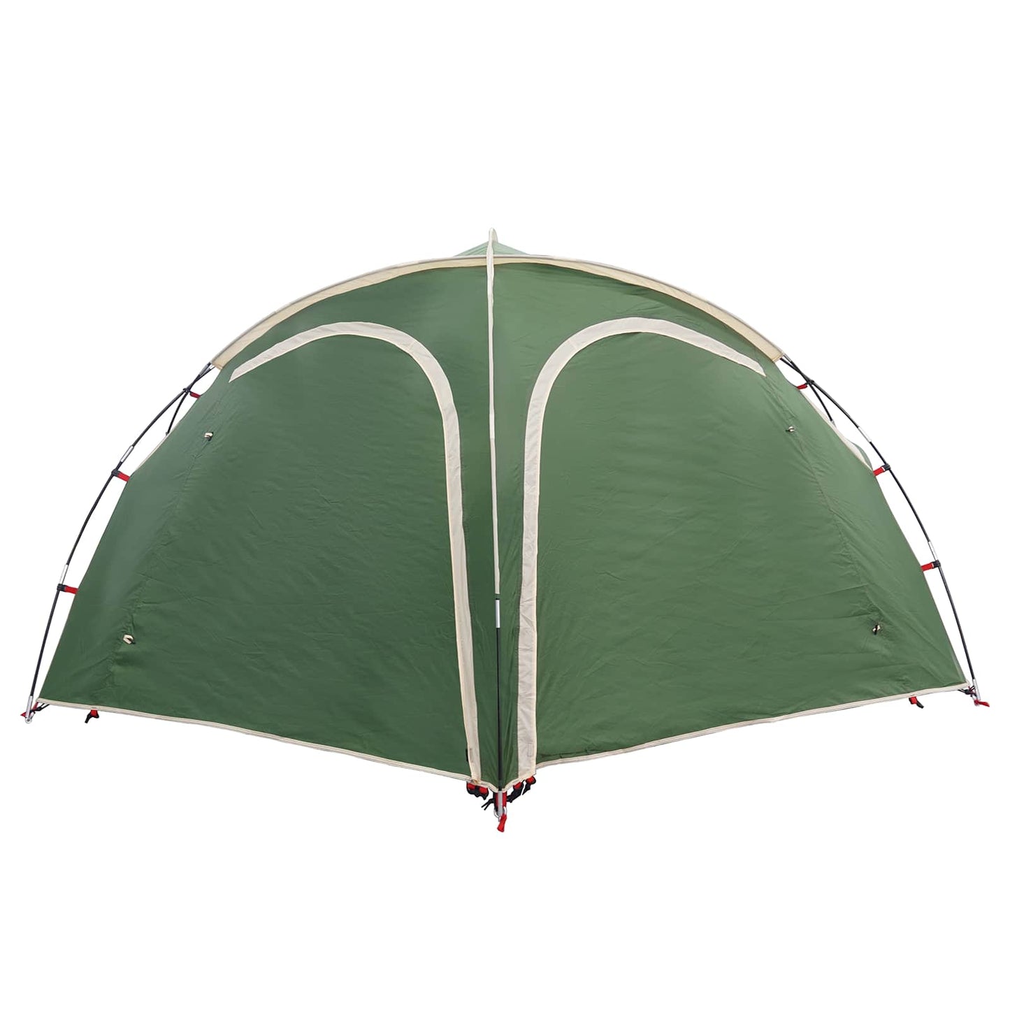 Trekking Tent with Rainfly Water-Resistant 3-Person Green