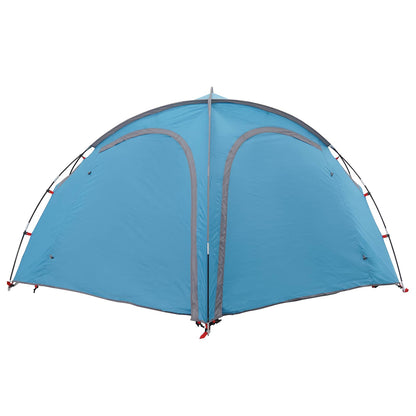 Trekking Tent with Rainfly Water-Resistant 3-Person Blue