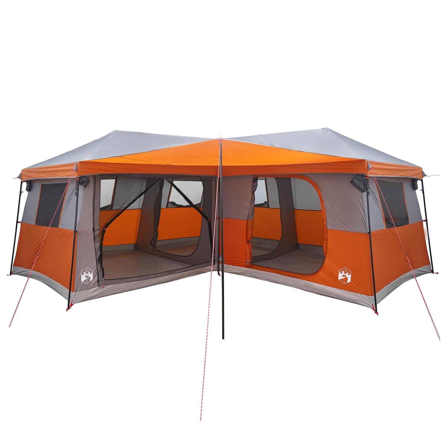 Family Tent with Rainfly Water-Resistant 14-Person