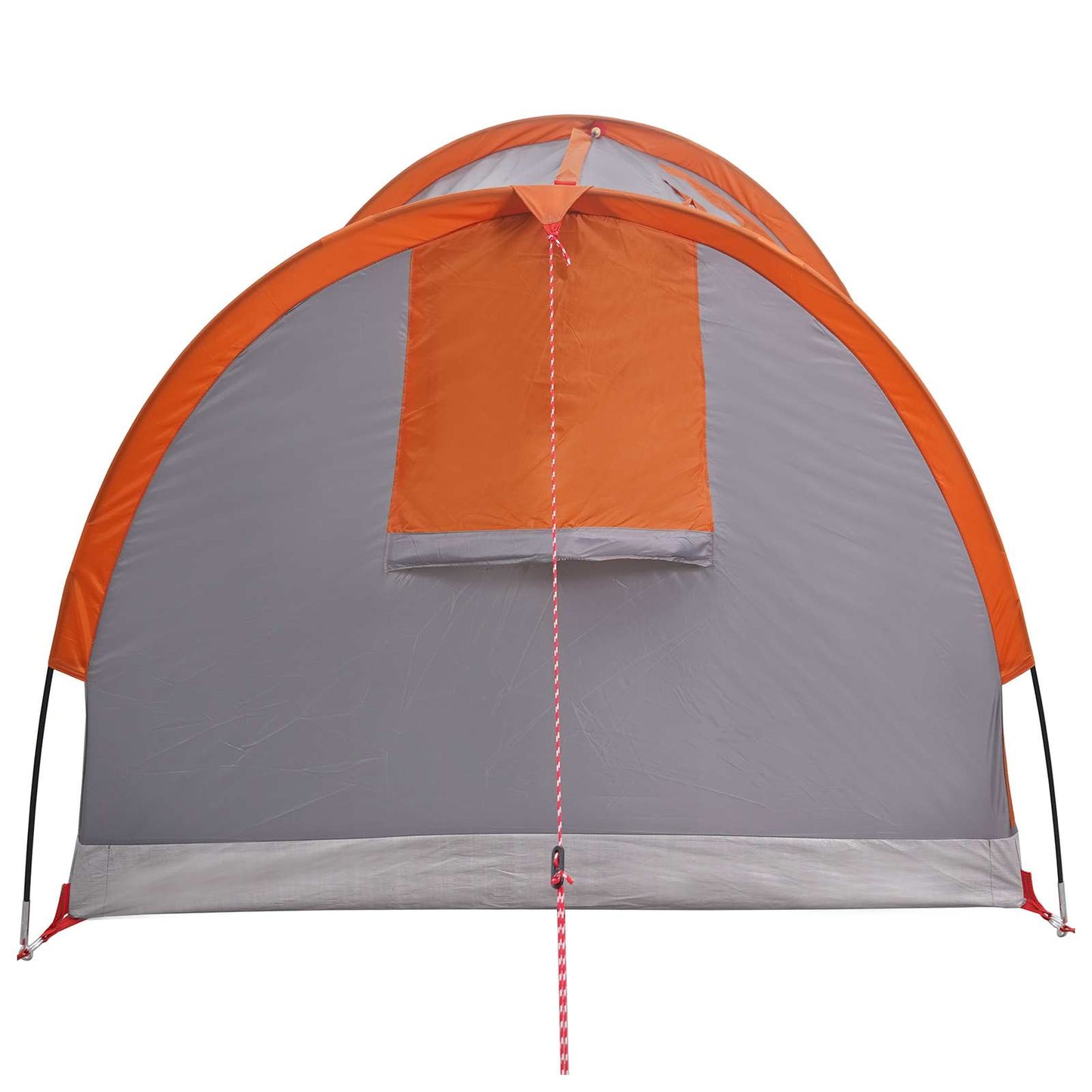 Hiking Tent Water-Resistant 1-Person Grey and Orange