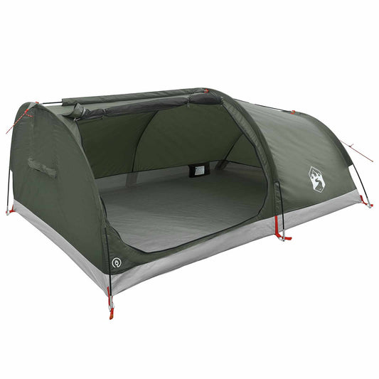 Hiking Tent Water-Resistant 1-Person Army Green