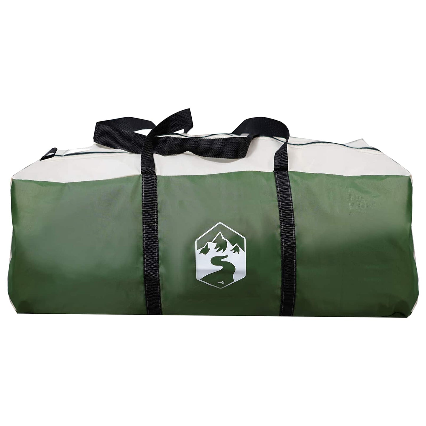 Family Tent with Rainfly Water-resistant 18-Person Green