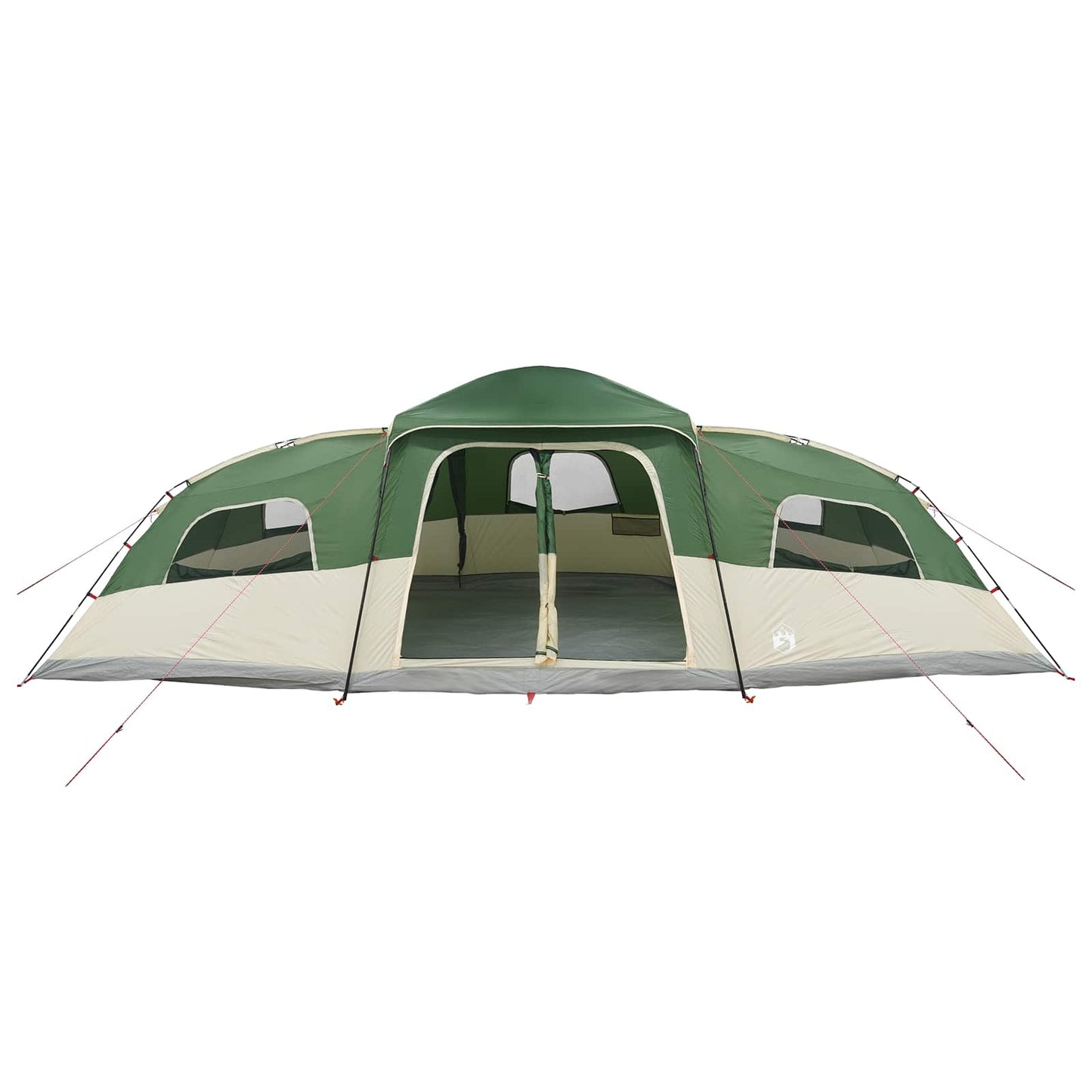 Family Tent with Rainfly Water-resistant 18-Person Green
