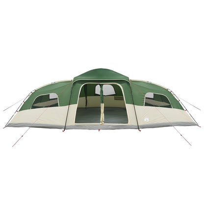 Family Tent with Rainfly Water-resistant 18-Person Green