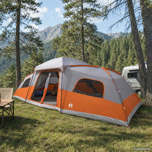 Family Tent with Rainfly Water-resistant 18-Person