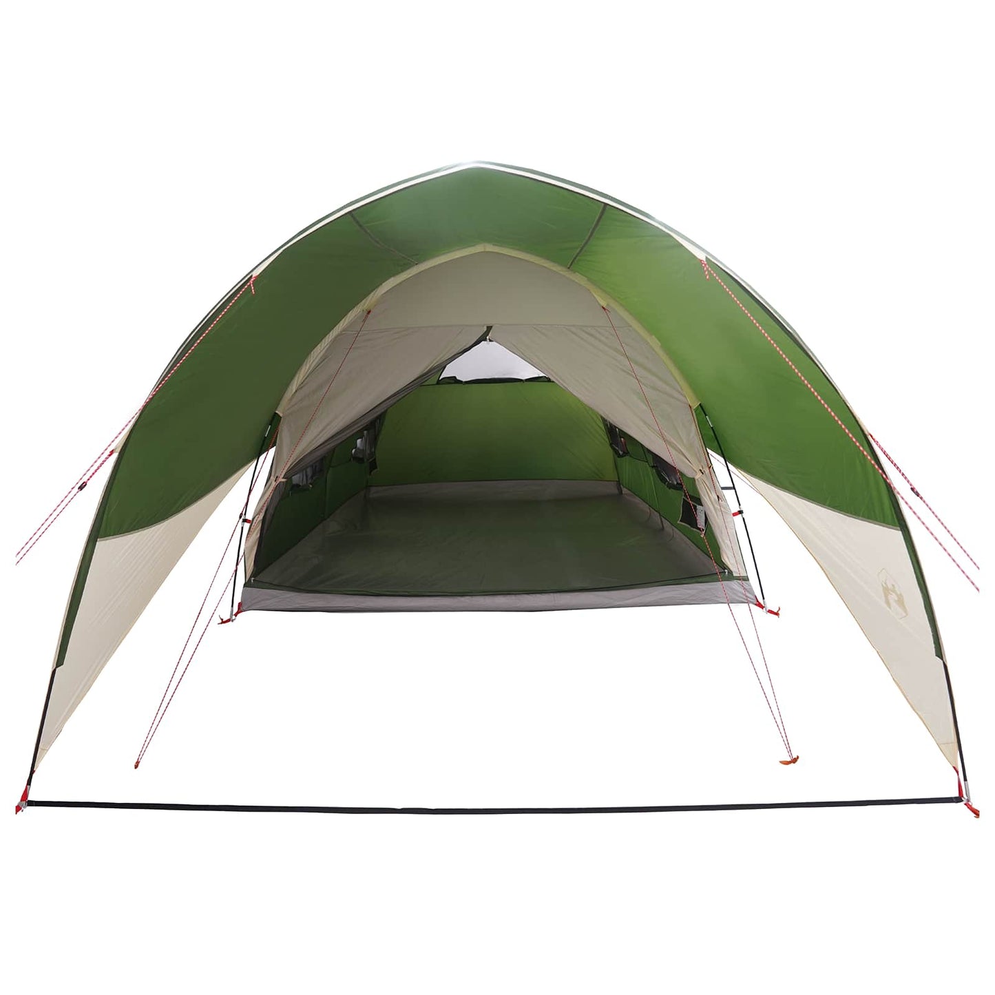 Tunnel Tent with Rainfly Water-Resistant 10-Person Green