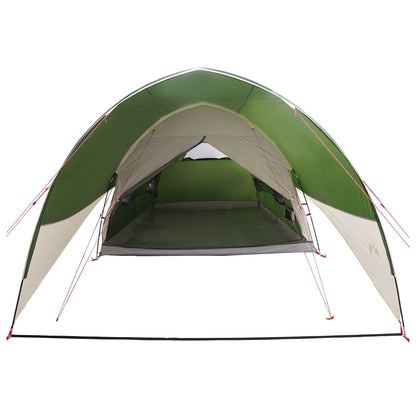 Tunnel Tent with Rainfly Water-Resistant 10-Person Green