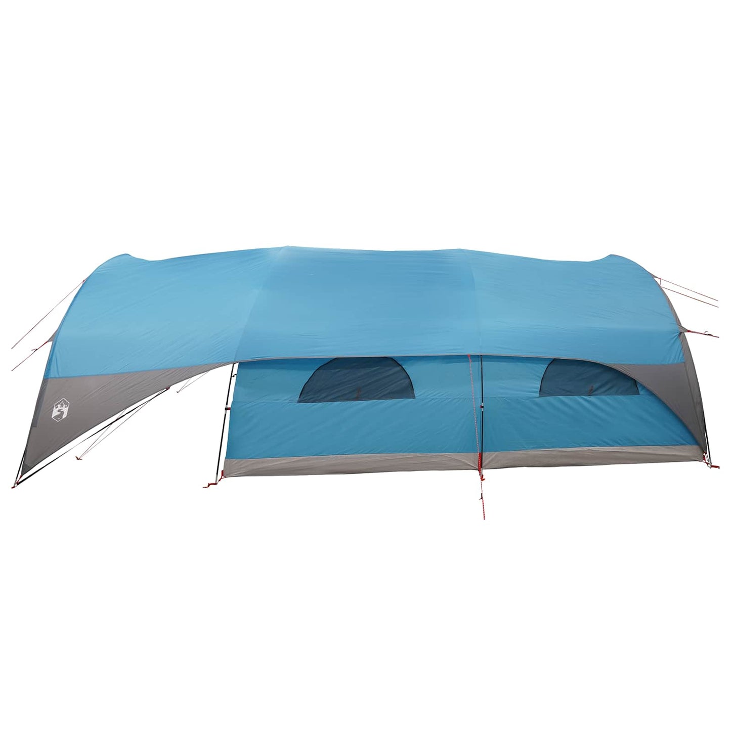 Tunnel Tent with Rainfly Water-Resistant 10-Person Blue