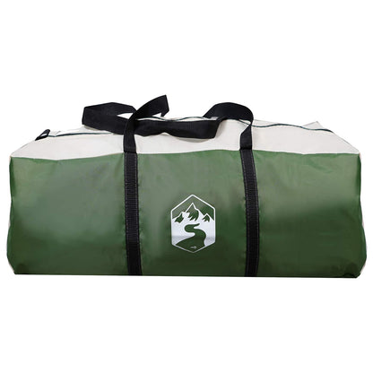 Family Tent with Rainfly Water-resistant 14-Person Green