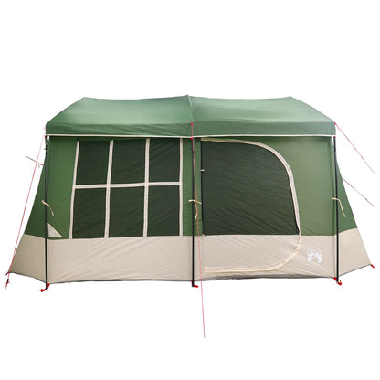 Family Tent with Rainfly Water-resistant 9-Person Green