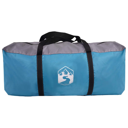 Family Tent with Rainfly Water-resistant 9-Person Blue