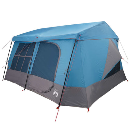 Family Tent with Rainfly Water-resistant 9-Person Blue