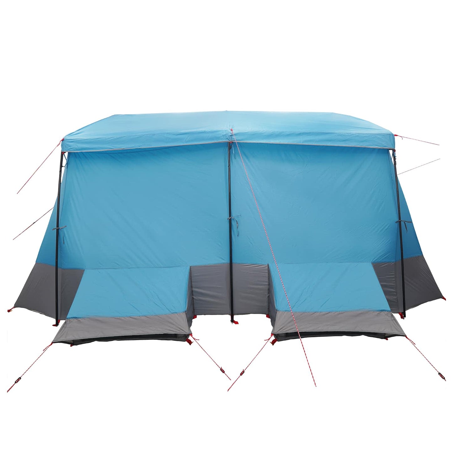 Family Tent with Rainfly Water-resistant 9-Person Blue