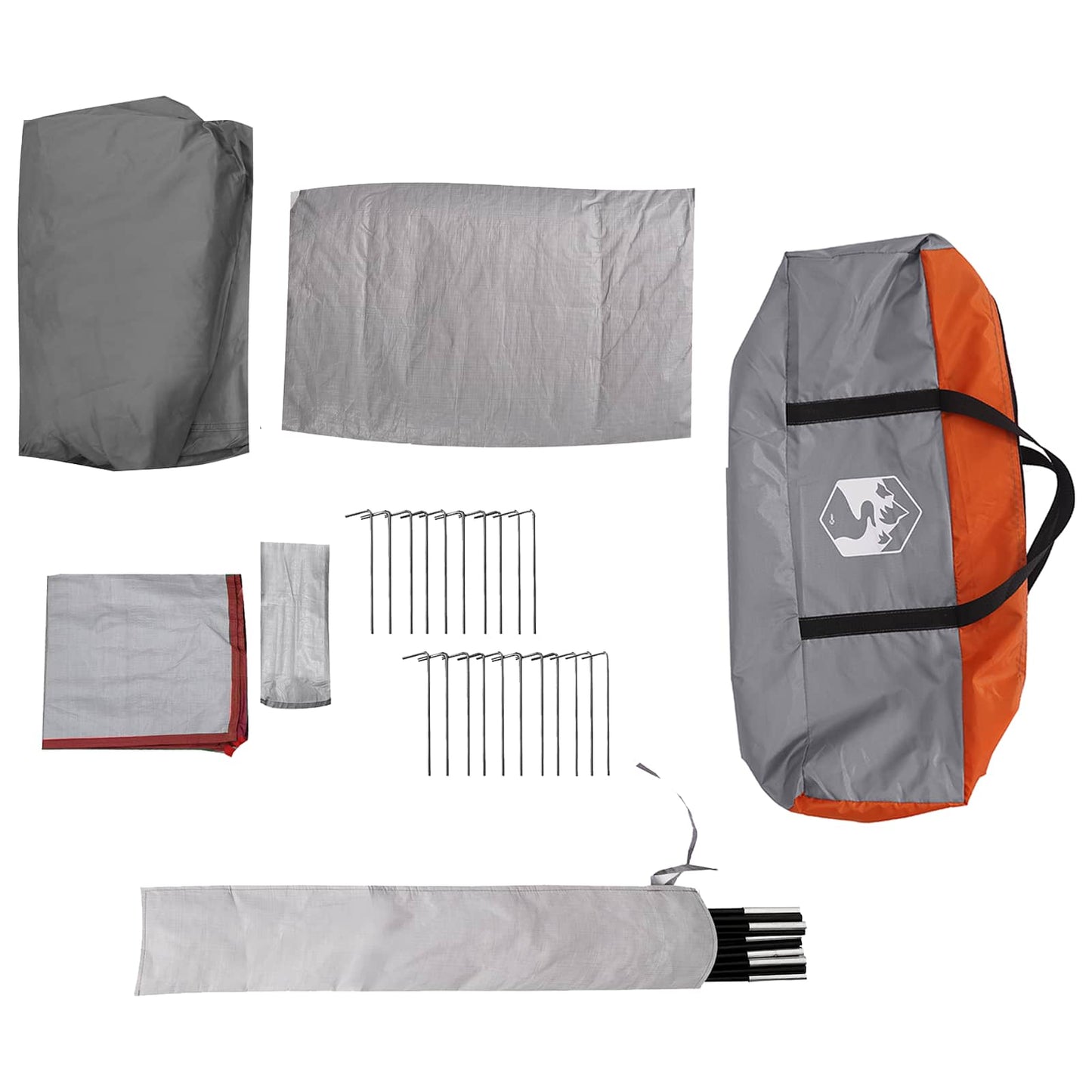 Family Tent with Rainfly Water-resistant 6-Person