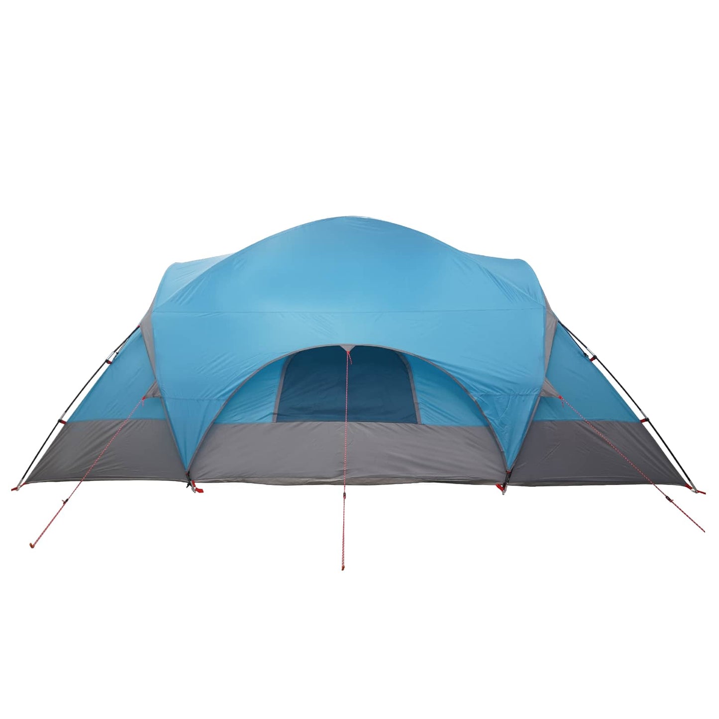 Cabin Tent with Rainfly Water-Resistant 10-Person Blue