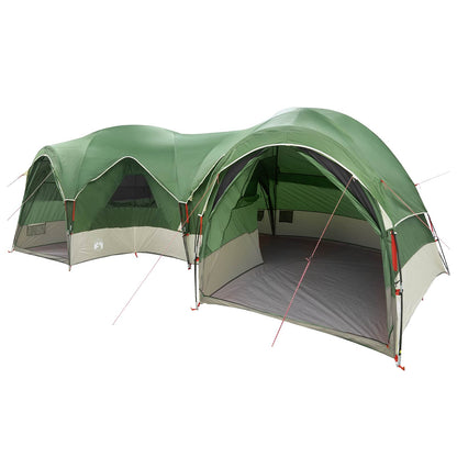 Family Tent with Rainfly Water-resistant 5-Person Green