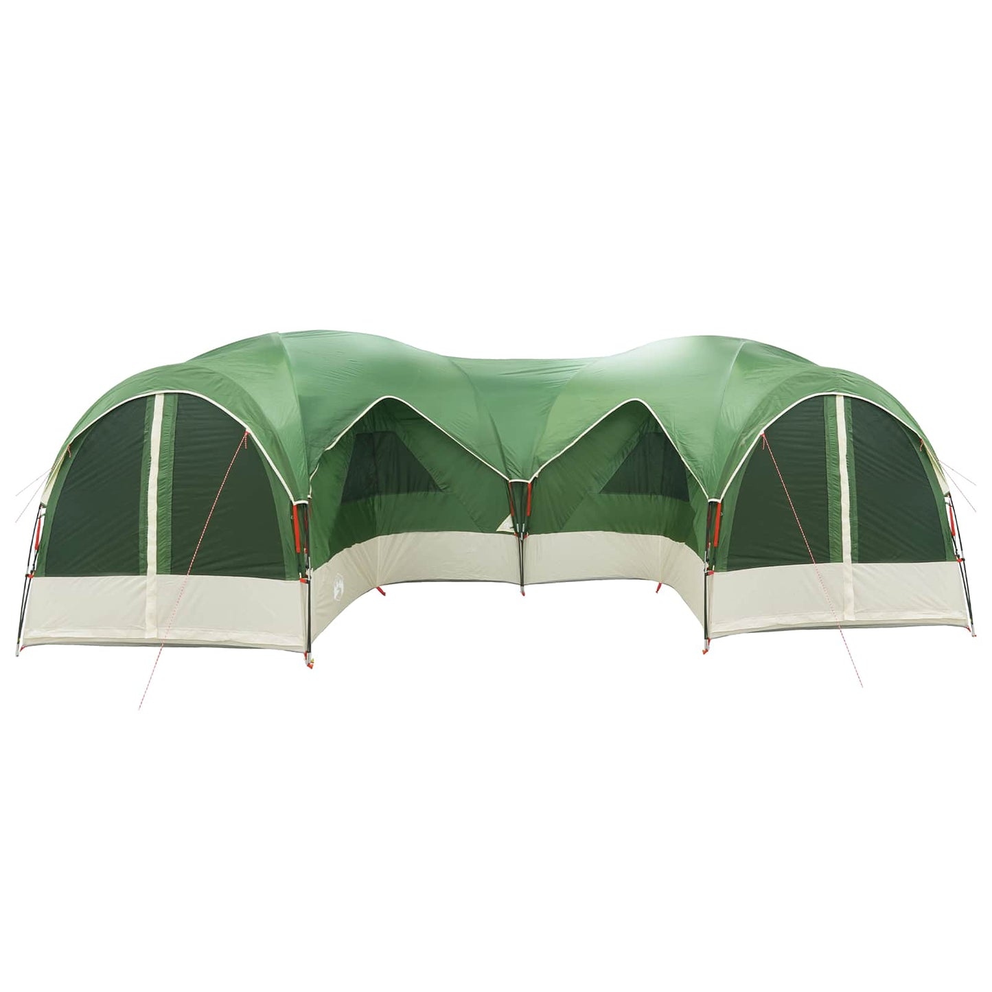 Family Tent with Rainfly Water-resistant 5-Person Green