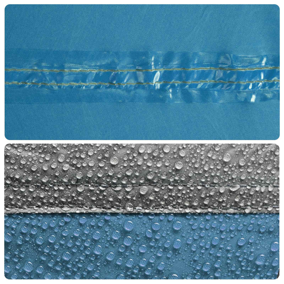 Family Tent with Rainfly Water-resistant 5-Person Blue