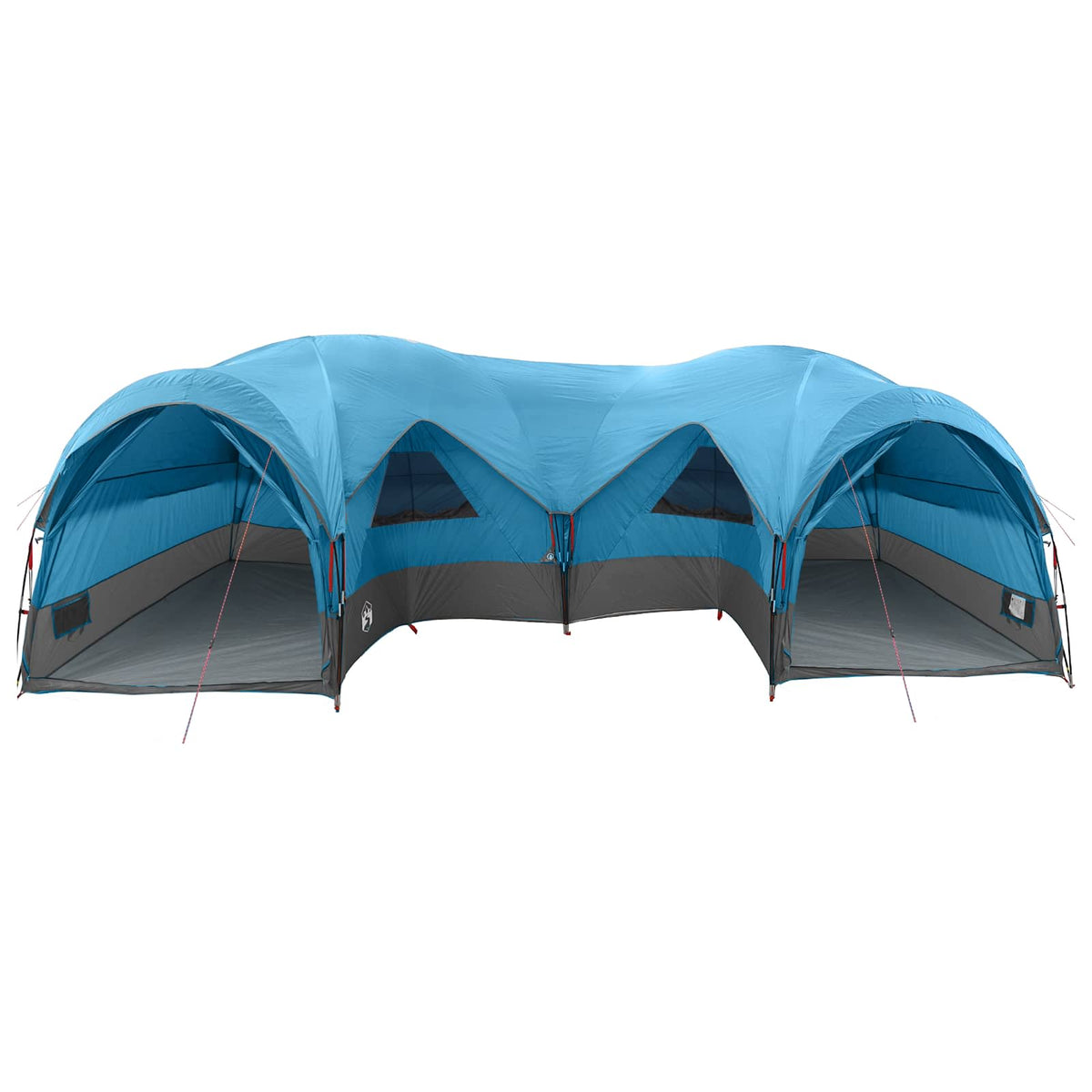 Family Tent with Rainfly Water-resistant 5-Person Blue