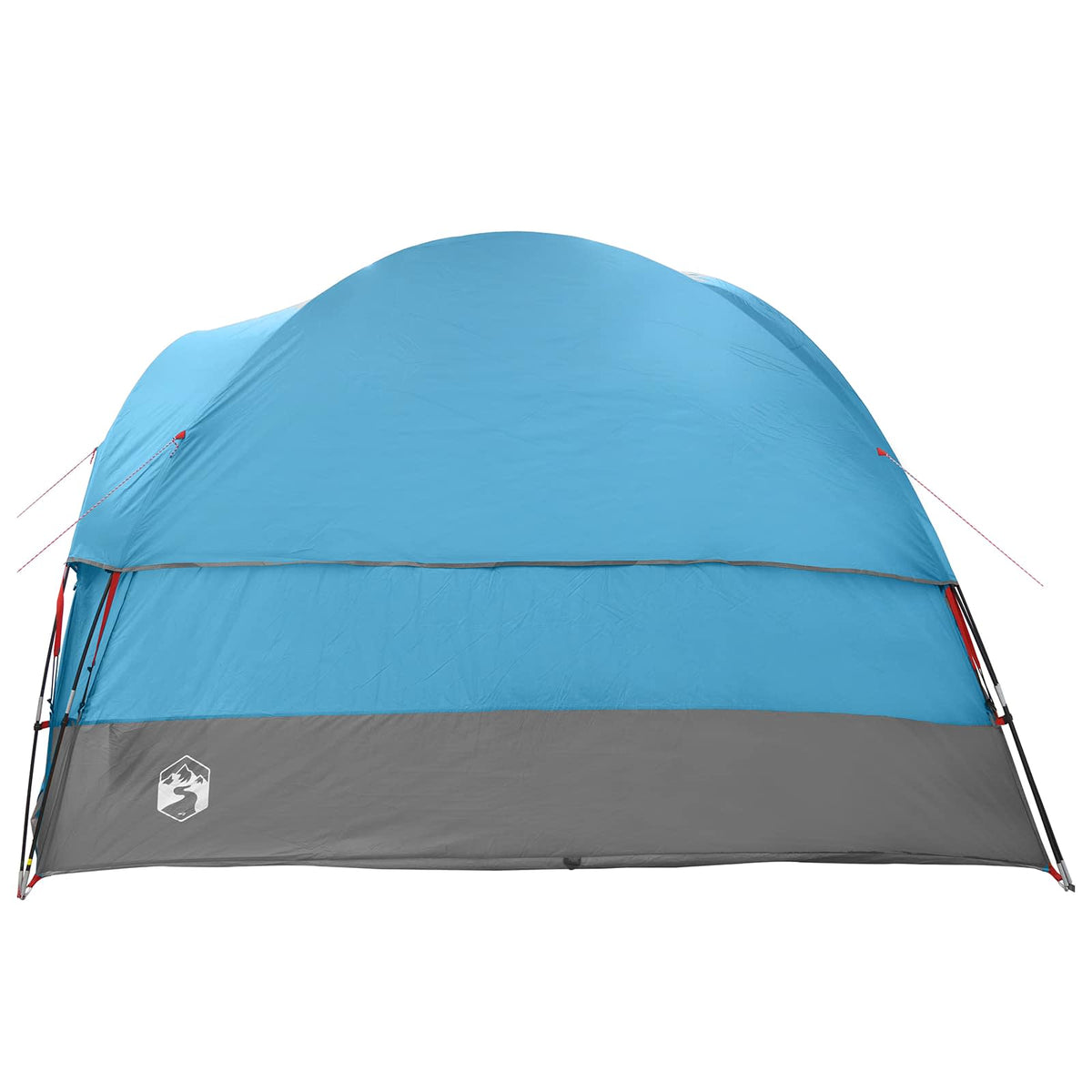 Family Tent with Rainfly Water-resistant 5-Person Blue