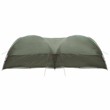 Family Tent with Rainfly Water-resistant 5-Person Army Green
