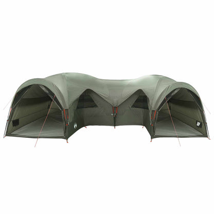Family Tent with Rainfly Water-resistant 5-Person Army Green