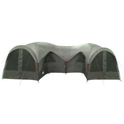 Family Tent with Rainfly Water-resistant 5-Person Army Green